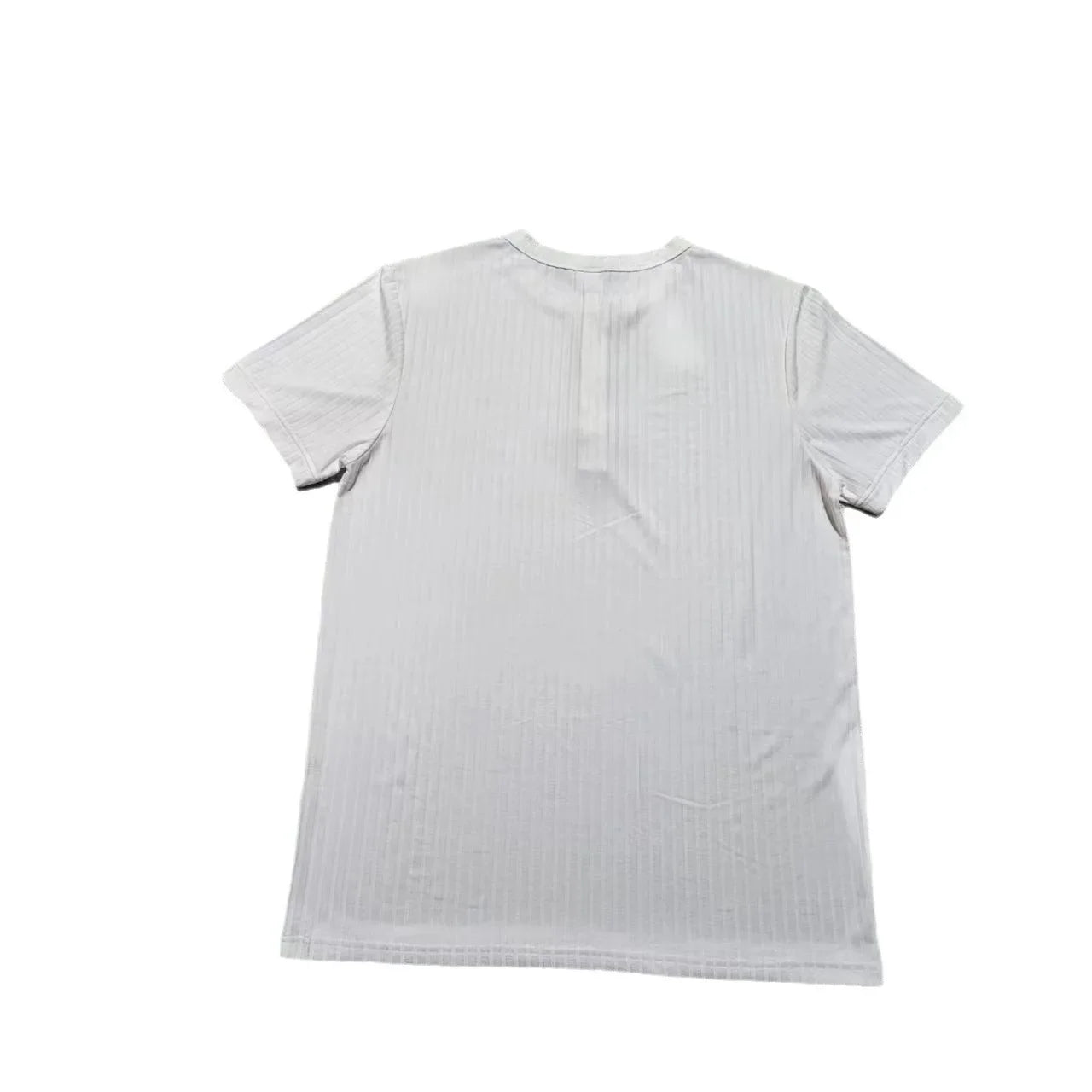 Fashion Europe and the United States solid color new summer short-sleeved foreign trade Henry shirt casual knitted T-shirt