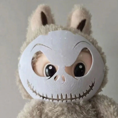 Halloween Doll Clotheclothes Ghost Scary Mask Decoration Gift DIY Creative Clothing Plush Doll Accessories Halloween Costume