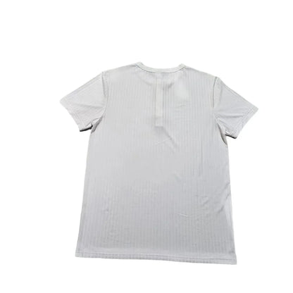 Fashion Europe and the United States solid color new summer short-sleeved foreign trade Henry shirt casual knitted T-shirt