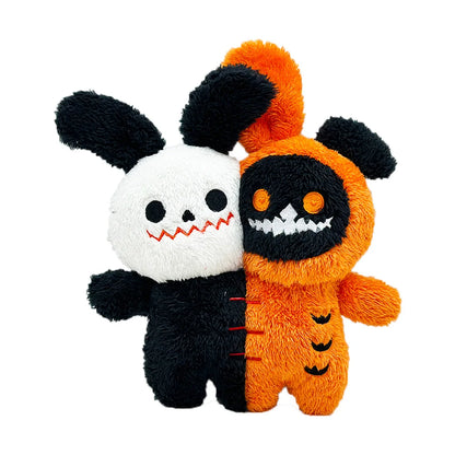 Halloween Souvenir Ghost Doll Two Head Hug Conjoined Body Special Plush Toy Stuffed Festival Gifts